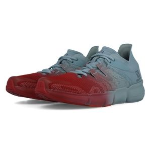 Salomon Predict RA Running Sneaker Shoes Red Dahlia Red Blue Men's Size …
